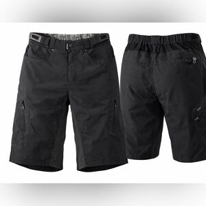 Zoic Mountain Biking Technical Outdoor Shorts Medium Black
